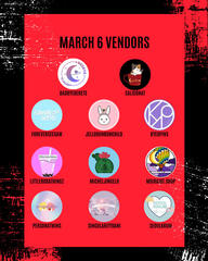 march 6 vendors
