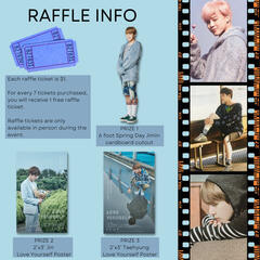 jimin & taejin raffle info