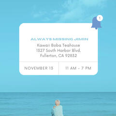 always missing jimin announcement