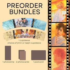 jimin & taejin preorder bundles